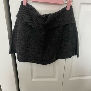 PINK Victoria's Secret Dark Gray Skort